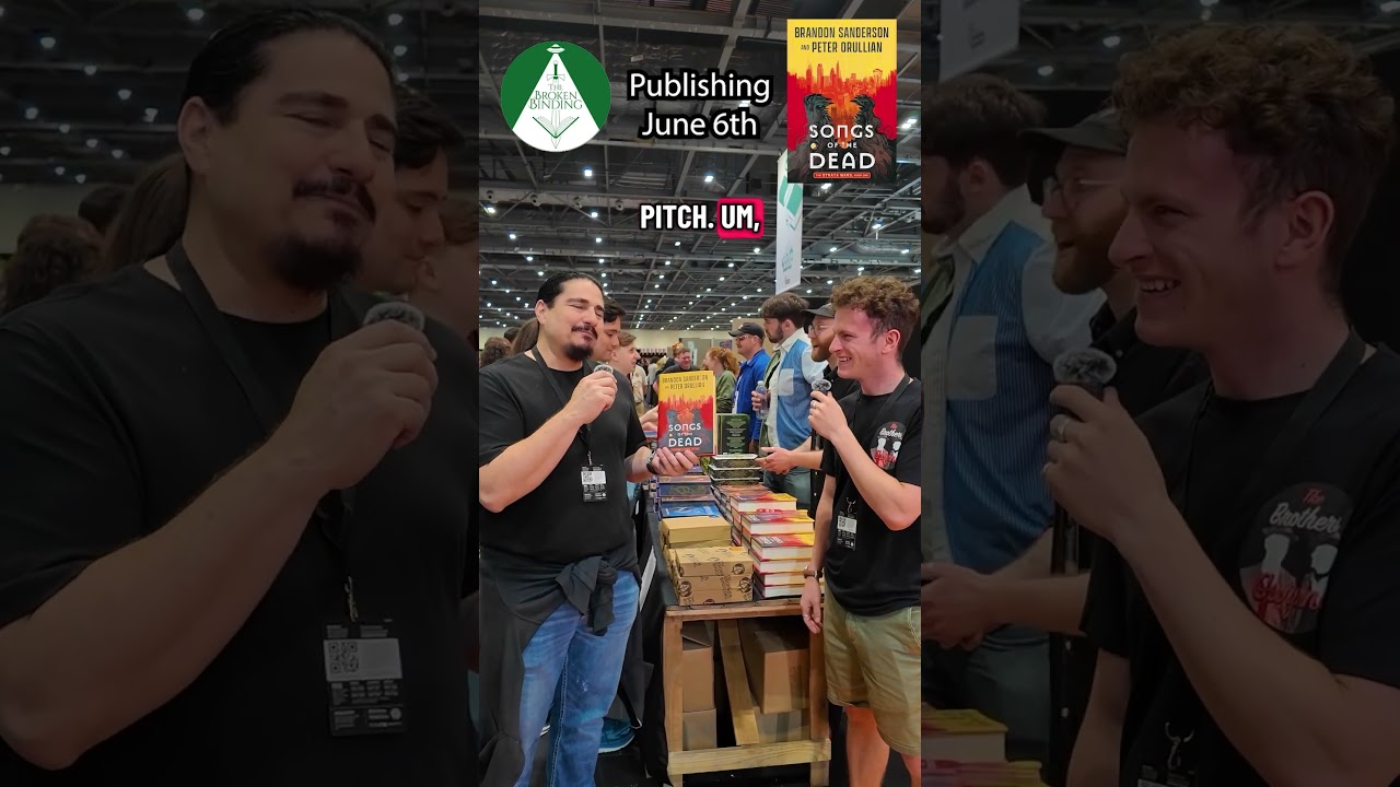 4 Favourite With Peter Orullian + Pitching Songs of the Dead  #bestbooks #brandonsanderson
