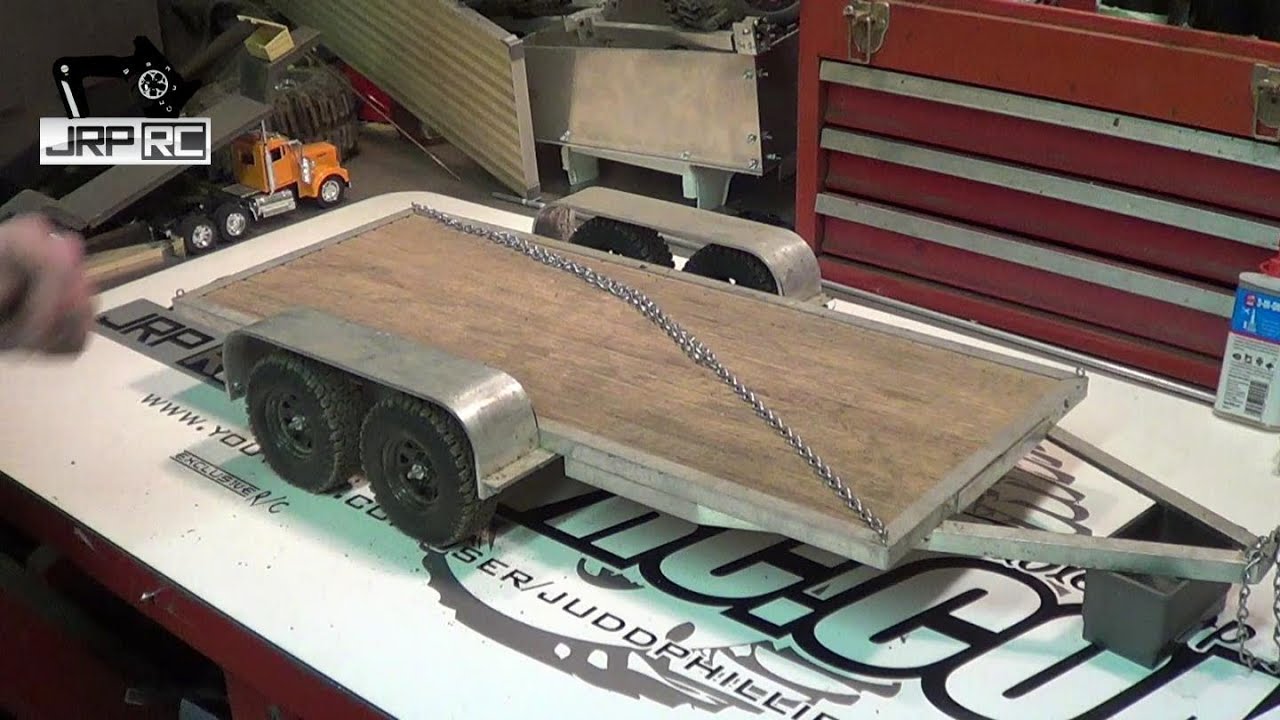 JRP RC - My Custom Car Trailer - YouTube