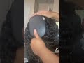 SATISFYING HAIR BRUSHING (CURLS) #motivational