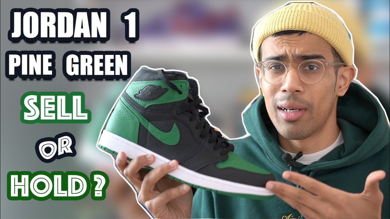 air jordan 1 pine green resell price