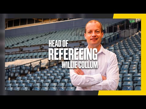 "I'll throw everything into this role to improve Scottish Refereeing" | Willie Collum | Scottish FA