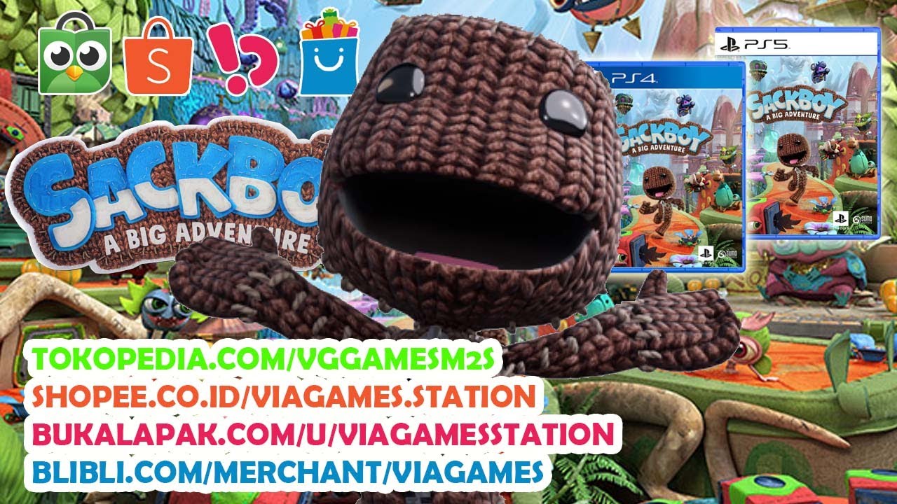 Jogo PS4 Sackboy Uma Grande Aventura Game - Tvlar