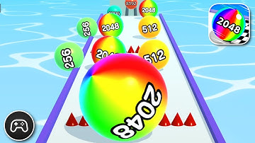 Ball Run 2048 - Gameplay Walkthrough Part 159 - Casual Game Levels To Play (iOS, Android)