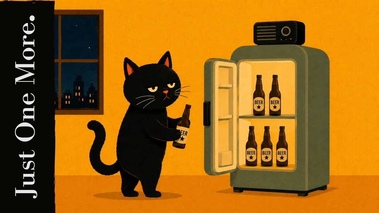 洋楽 Qyiet Cat Just One More.】🐈Vintage Noir Jazz for a Black Cat's Quiet Night