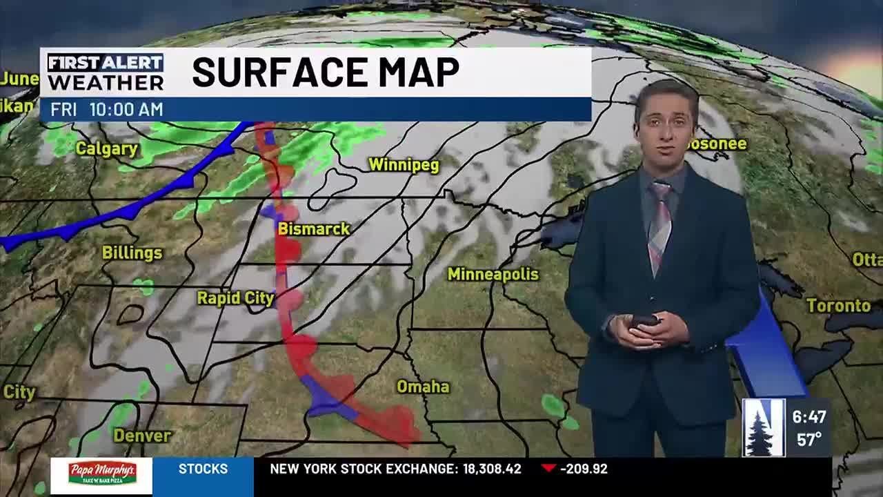 Sunny and seasonable Thursday with temperatures increasing into the ...