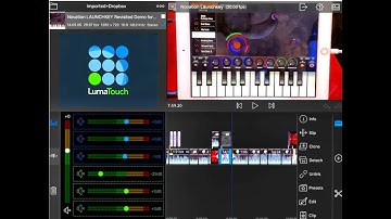 LUMAFUSION Sept 2017 Update Cool New Features & Excellent Audio Control iPad Tutorial