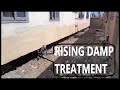 Building in ghana  ep107  mr bright project  treating water dampness brightandclara