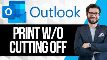How to Print Emails Without Cutting Off on the Side in Outlook