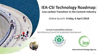 Low-carbon Transition in the Cement Industry - Morning Presentation