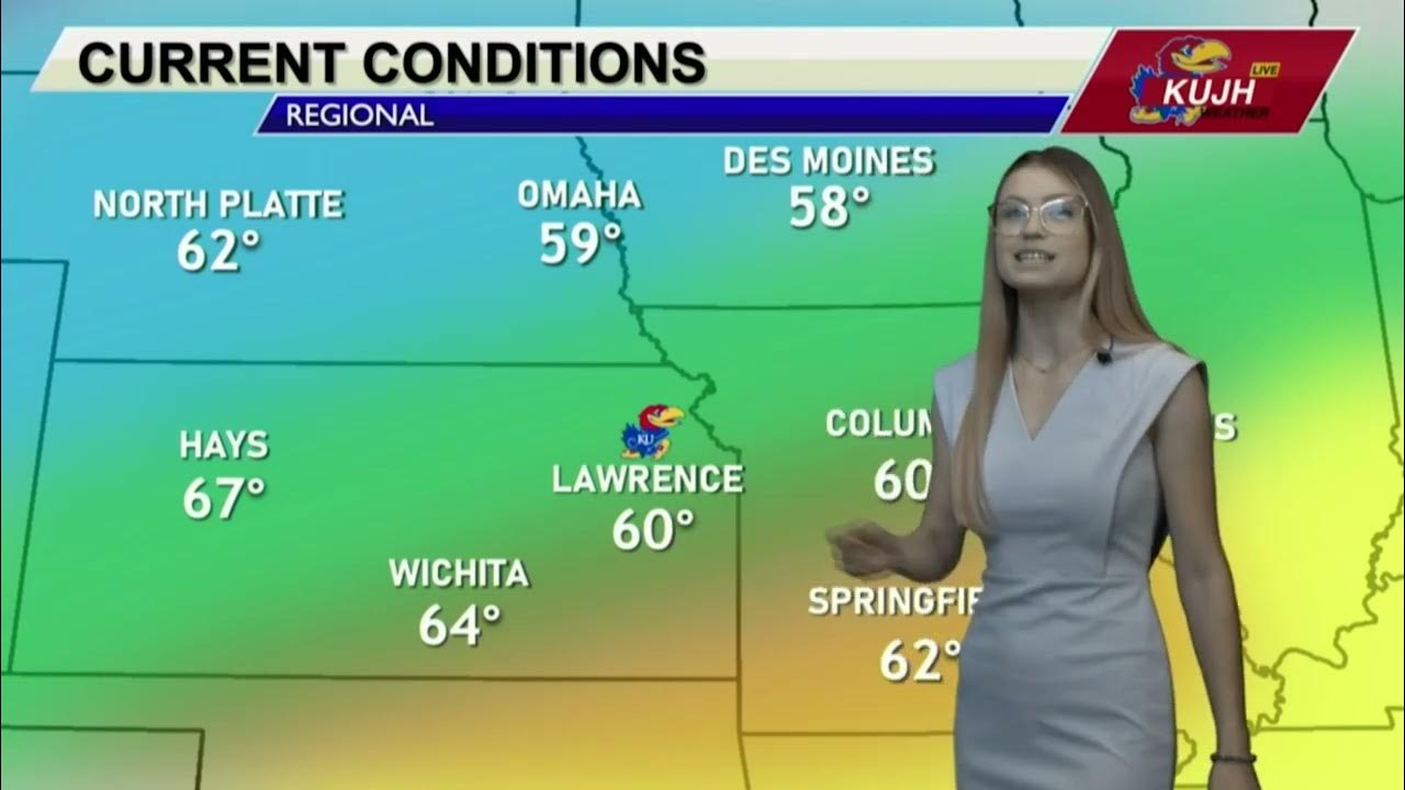 10/19/23 Ashton Rizzo Hosts The Weather Forecast For The Week Part 1