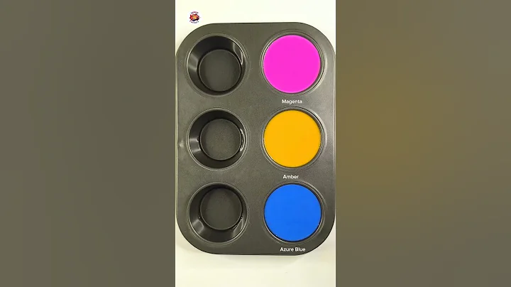 Guess the mixed colors || Paint mixing 76. #colormixing #paintmixing #relaxing #asmr.