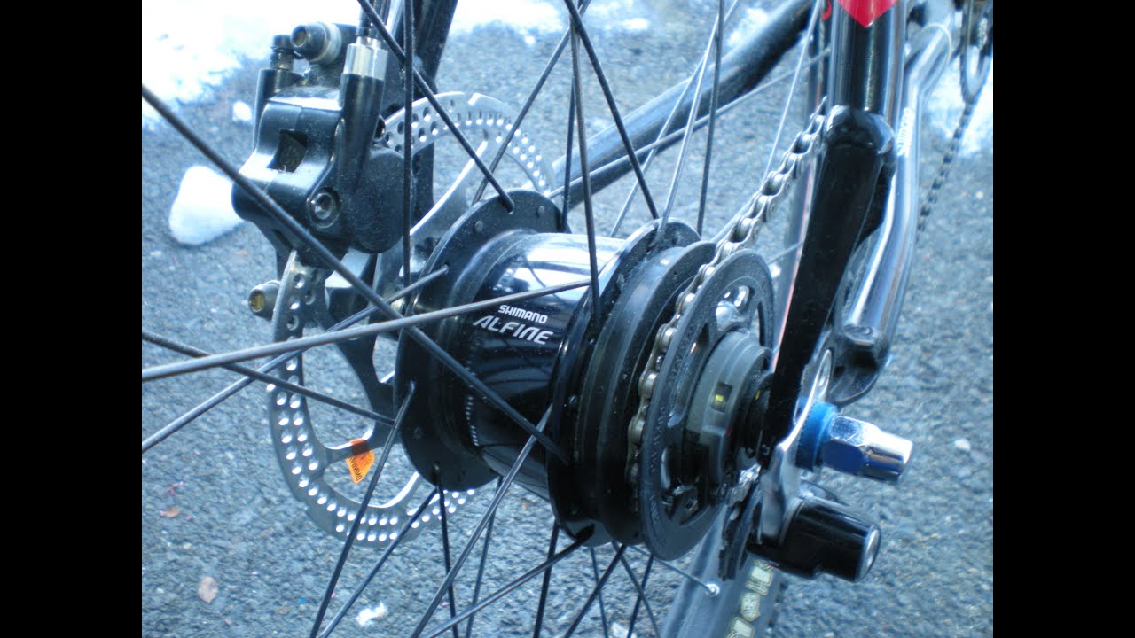 8 speed internal hub bike