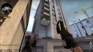 CSGO Overpass Molotov glitch