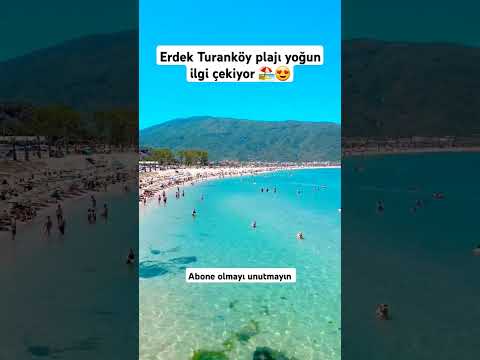 Erdek Turanköy plajı