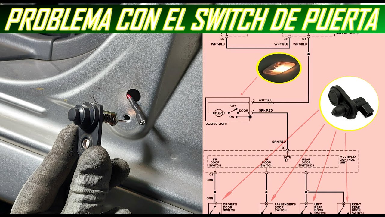 Como probar Switches de Puerta en el auto (diagnostico y reparacion)