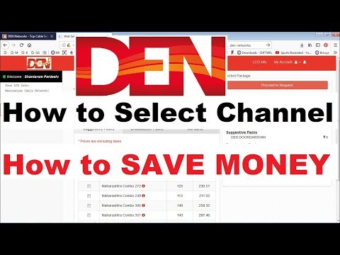 How to Select Channel in DEN Cable as per New TRAI Rules