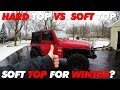 Why I Use A Soft Top on My Jeep  Wrangler TJ in Winter