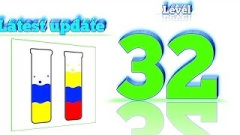 Water Sort Puzzle level 32 solution. ❤️ #shorts
