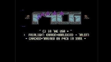 C64 Crack Intro: 1991 Fantastic 4 Cracking Group Intro v3 0