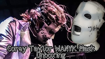Corey Taylor WANYK Mask Unboxing