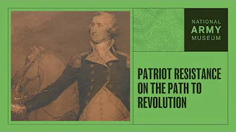 Patriot Resistance On The Path To Revolution