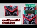 how to make beautiful clutch bag/purse making at home/homemade purse/sravani creations/batwa