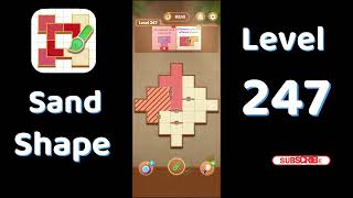 Sand Shape Level 247 Gameplay Walkthrough | Go Answer