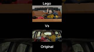 Full Deadpool And Wolverine Car Fight Scene But In Lego #deadpool3 #deadpool #funny #animation
