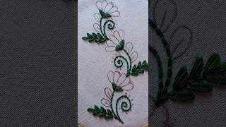 simple hand work embroidery/#shortvideo #shorts #handbroidery .