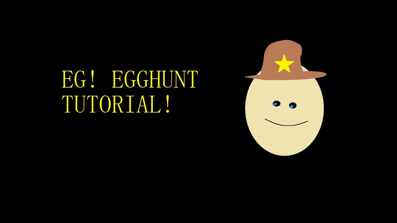 Eg! ROBLOX Egg Hunt Tutorial (Step by Step Easy)
