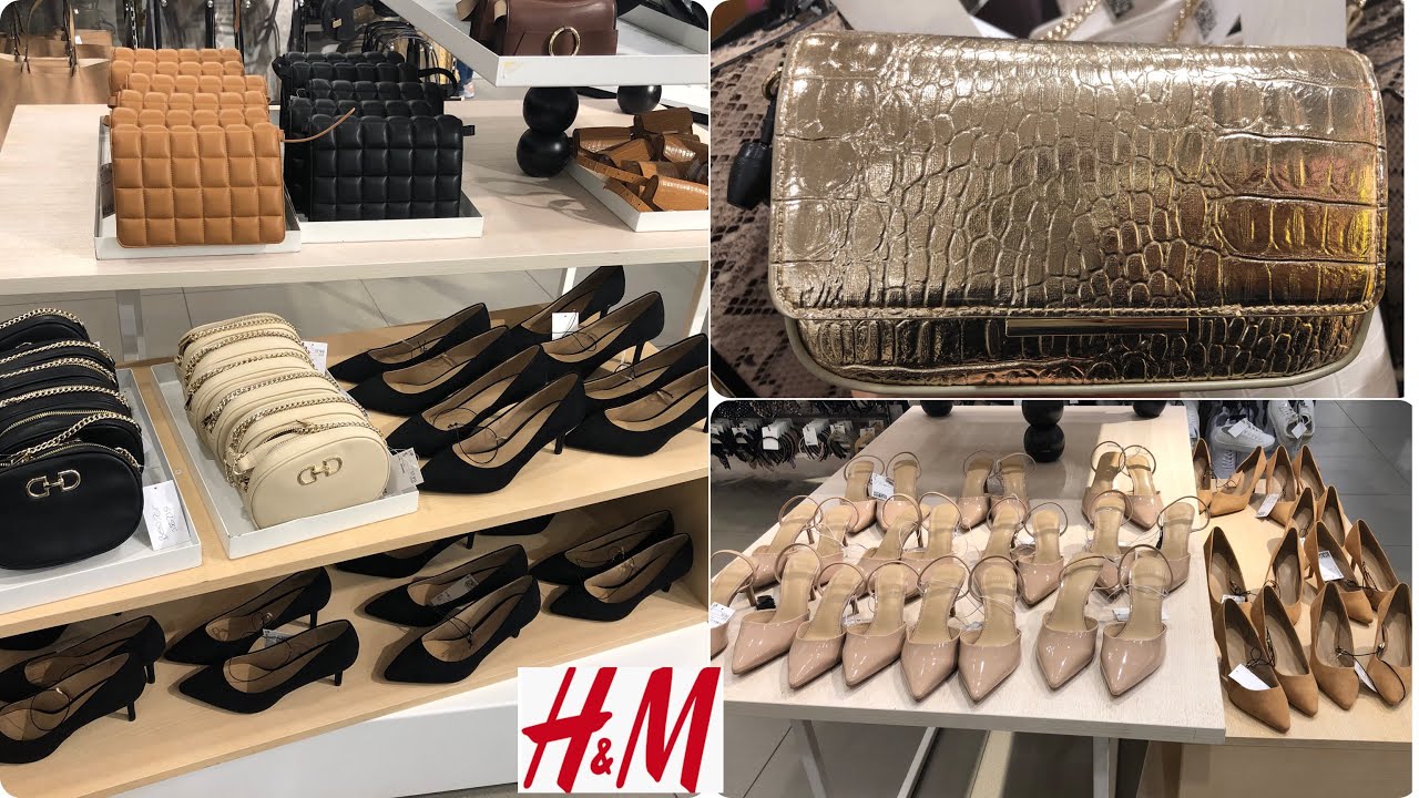 H&M NEW COLLECTION BAGS & SHOES & SANDALES / AUGUST 2020