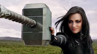 Хела ломает молот Тора Тор Рагнарек