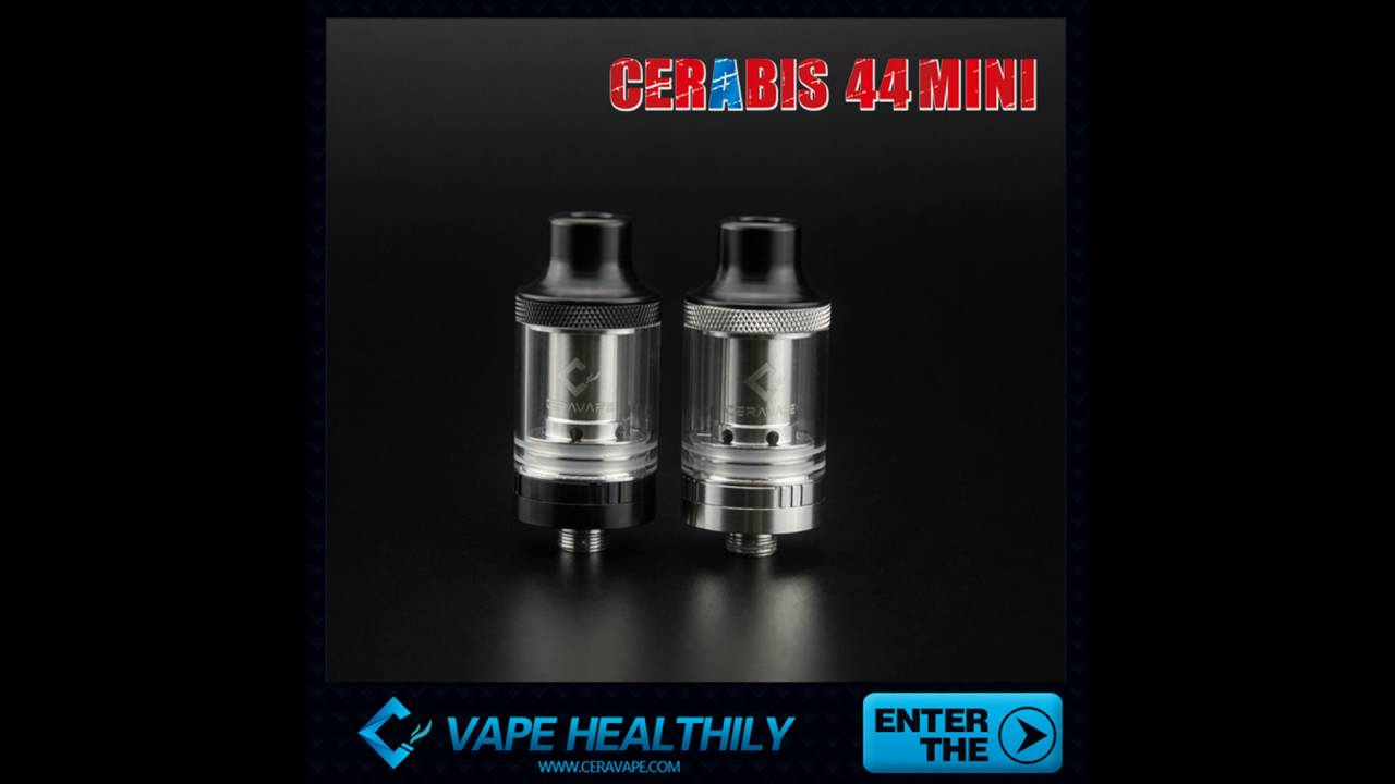 New Look for Ceravape Cerabis 44 Mini Tank VS Cerabis 44