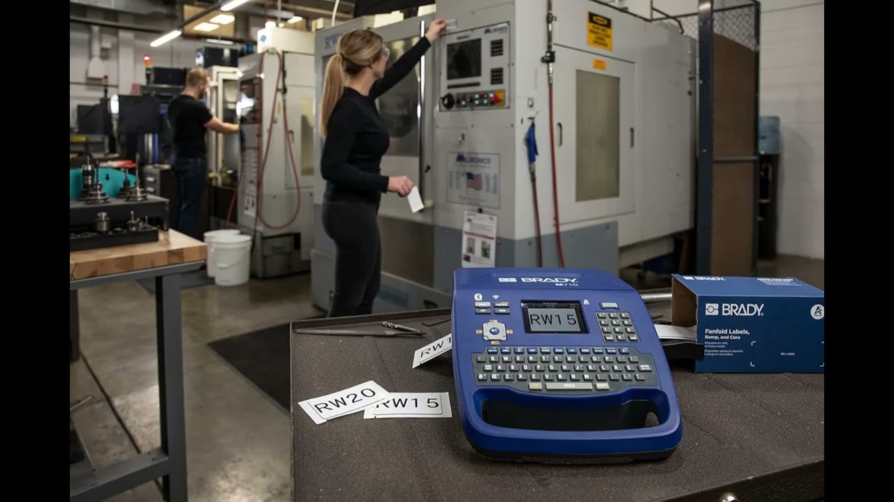 Brady M710 Label Printer Review  Fastest Bluetooth & Wi-Fi Portable Industrial Printer | M710-WB-KIT