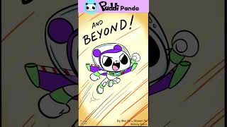 To Infinity and... Uh-oh | Puddi Panda Parody #shorts #puddipanda #parody #puddi