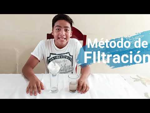 Vídeo: Es pot separar la filtració de l'aigua i la sorra?