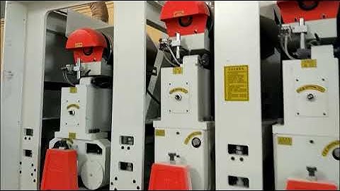 Single side three heads calibrate sanding machine for plywood/blockboard