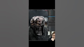 New Character Art in Blender! #shorts #blender