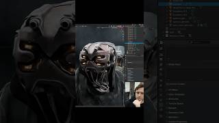 New Character Art in Blender! #shorts #blender