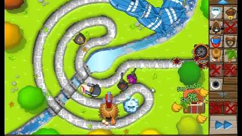 BTD5 10/04/12 Daily Challenge - Safety First - Park Path - Easy