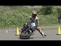 2017 5 14 Ehime Dunlop Moto Gymkhana うらいけ 選手 ZRX1100 h 1 × 0.2 & h 2 × 0.7