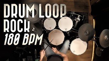 Drum Loop 180 BPM | Rock