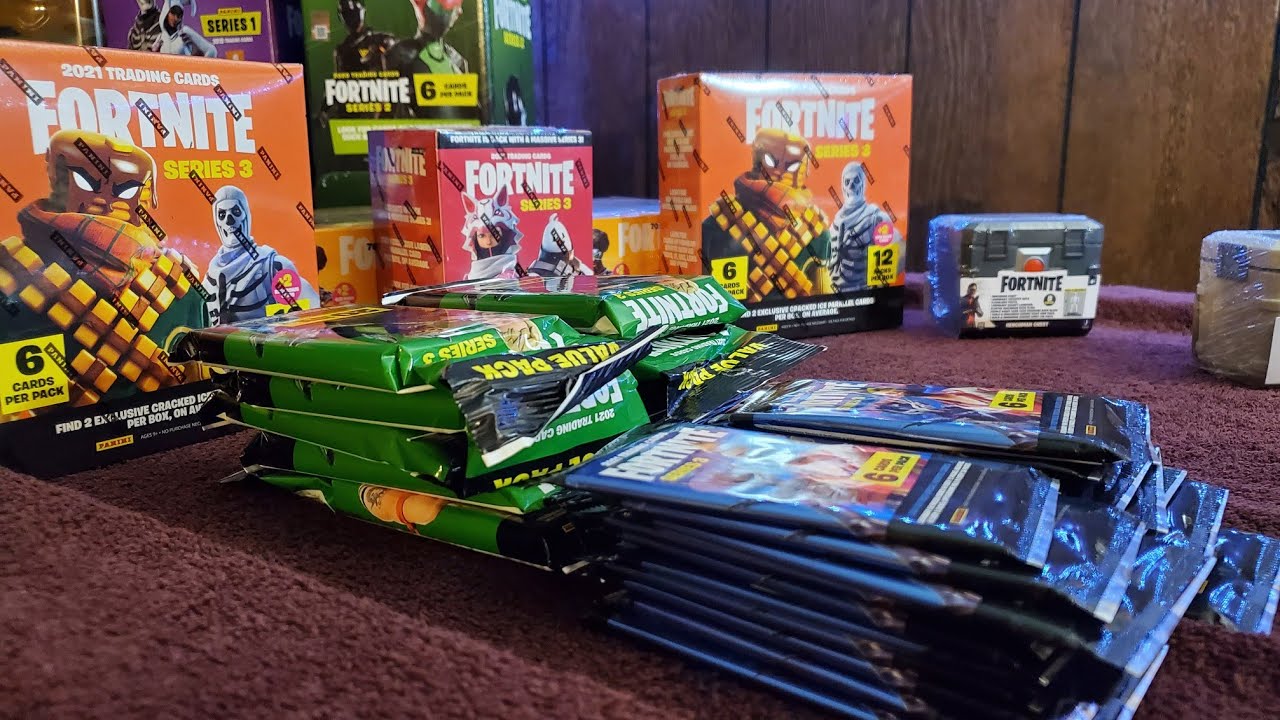 Opening The Last 30 Gamestop Clearance Fortnite Series 3 Card Packs