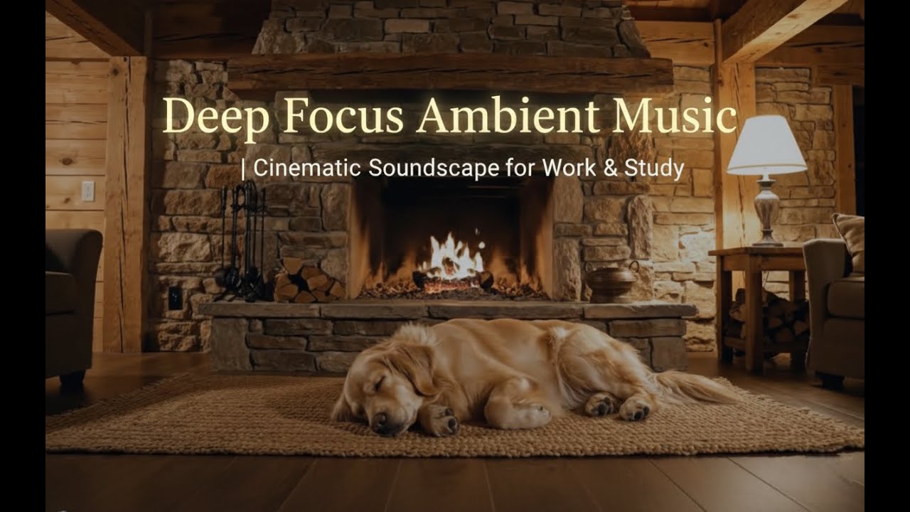 Deep Focus Ambient Music | Cinematic Soundscape for Work & Study