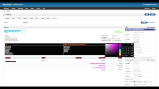 Opencart invoice manager