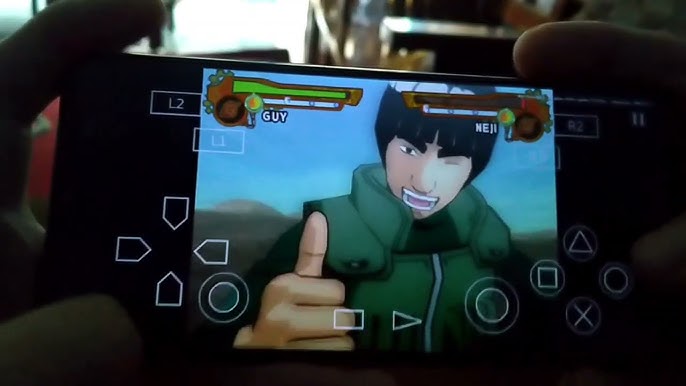 AetherSX2 Emulator - Naruto Ultimate Ninja 5 PS2 on Snapdragon 680