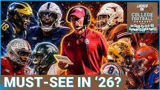 MUST-SEE: Oklahoma vs Texas is among TOP games that will DEFINE 2026 college football season