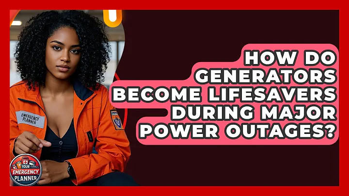 How Do Generators Become Lifesavers During Major Power Outages? - Your Emergency Planner