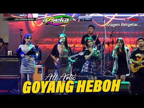 GOYANG HEBOH - All Artis | ARSEKA MUSIC (Apik Lhoo Dik) Live Alun Alun Sragen - ARS Sound - KOPASS