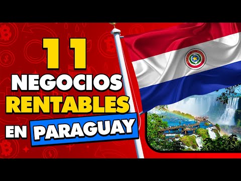 ✅ 11 Ideas de NEGOCIOS RENTABLES en PARAGUAY con Poco Dinero 🤑